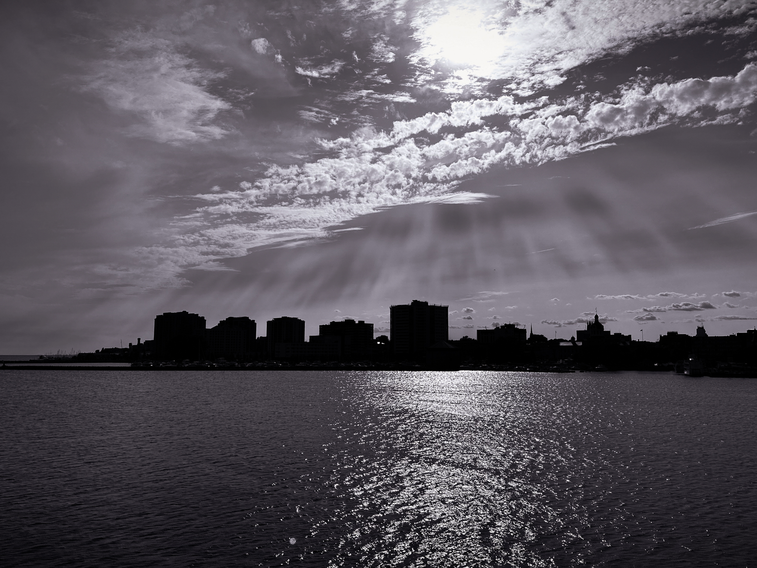 Kingston from the ferry