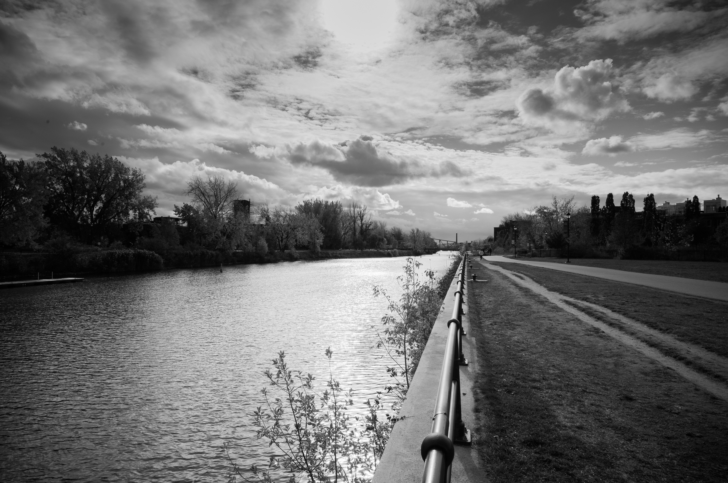 Lachine Canal bike path